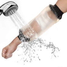 1 Pcs Shower Cover | Reusable Line Sleeve | Waterproof Cast Cover for Elbow | Line Covers for Upper Arm Wound, Bandage