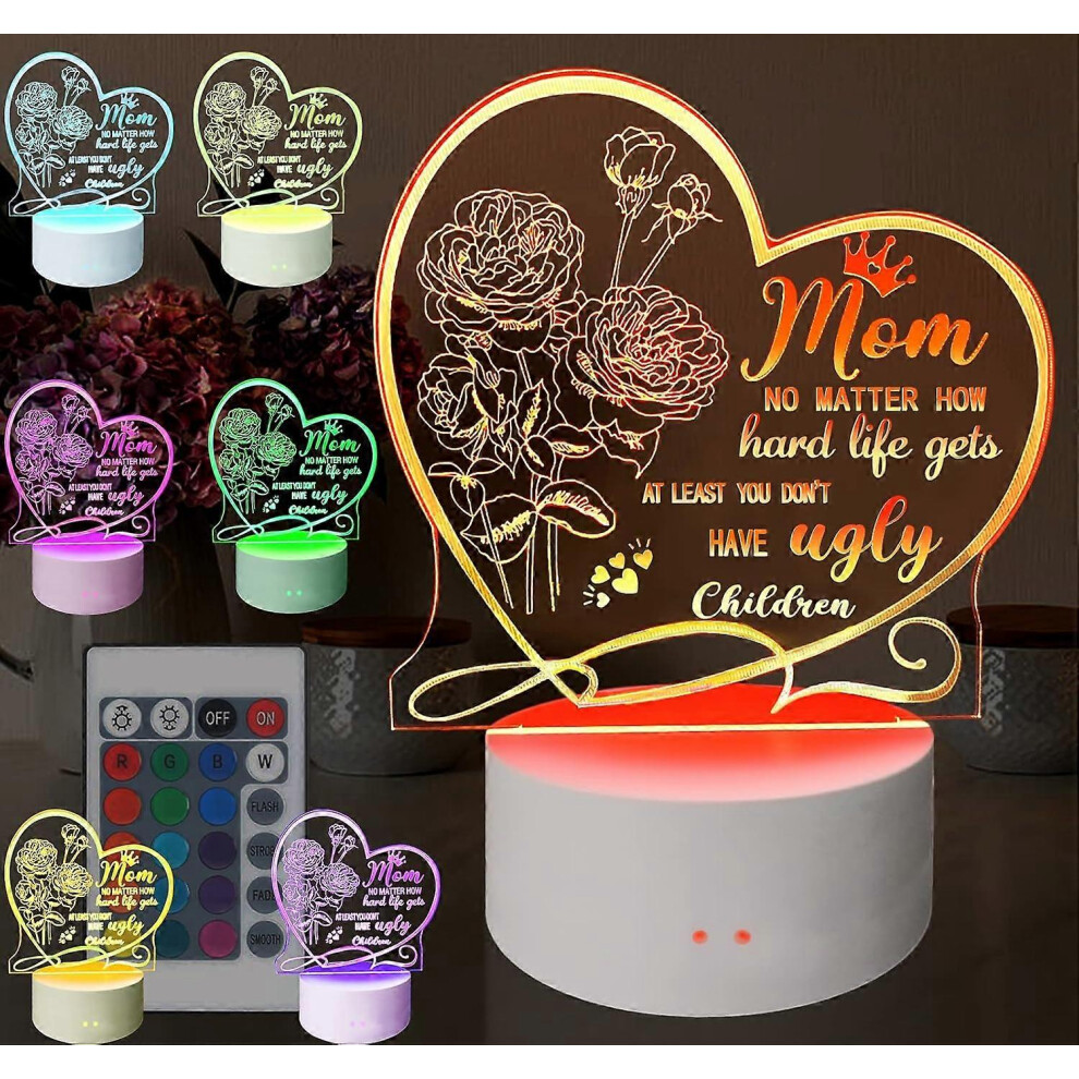 Kikidex (As Show, One Size) 3D Led Star Wars Night 3D Illusion Lamp Three Pattern And 16 Color Change Decor Lamp With Remote- Best Gifts For Kids And S Light
