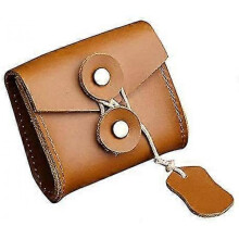 Pu Leather Mini Digital Accessories Multifunction Storage Bag with Cover And Tape
