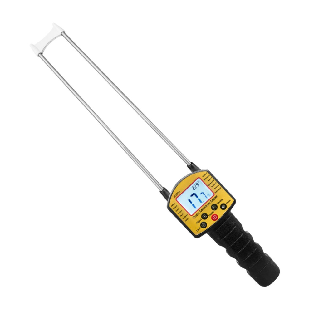 Grain Moisture Meter Portable Hay Moisture Tester Double Hygrometer Grain Humidity Meter For Peanut Bean Corn 9393856803613