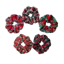 Christmas style autumn and winter hair ring new large intestine ring Christmas ornaments headdress