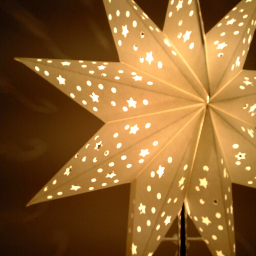 (White) Star Bedside LED Decorative Desk Lamp 2