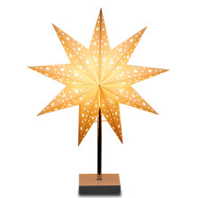 (White) Star Bedside LED Decorative Desk Lamp