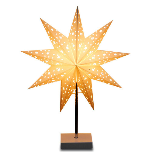 (White) Star Bedside LED Decorative Desk Lamp