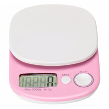 1Pc High Precision Digital Weighing Machine Pink ABS Mini Food Scale