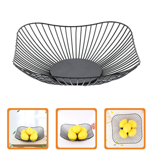 1Panier Noir Pour Fruits Snacks Usage 2