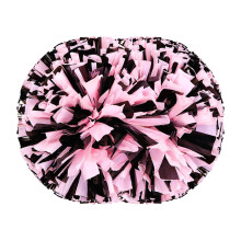 Cheerleading Pom Poms 2-Piece Set Lightweight Durable Handheld Poms With Easy-Grip Handle One Size For Sports Teams