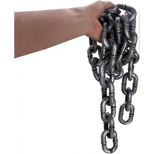 Plastic Halloween Decoration Chain Costume Prop, 6-feet Long 1