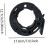Barbell Clamps 2-Pack Quick-Release Locking Collars Anti-Slip Clips Black For Home Exercise 5