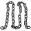 Plastic Halloween Decoration Chain Costume Prop, 6-feet Long 1
