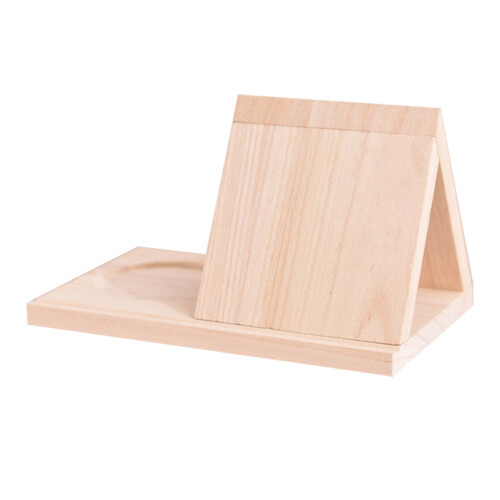 Triangle Buchhalter Aus Holz Multifunktionale Ablage Für Zuhause