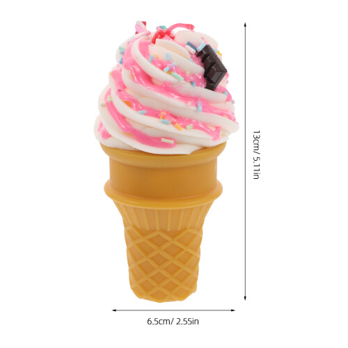 Multi Artificial Ice Cream Cone Prop for Food Table Display 1