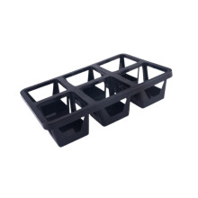 Nursery Pots Tray 6-Cell Planter Tray, High Bearing Capacity, Transporting Tray, Seedling Starter Tray