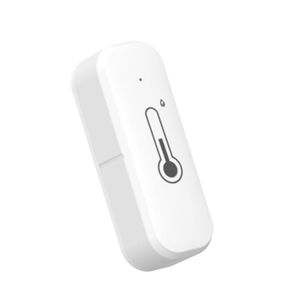 Wifi Temperature And Humidity Monitoring Sensor With Mobile System Remote Monitoring Mobile App Compatible Smart Home 9393856804399