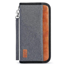 Travel Wallet Rfid Blocking Document Organizer Bag, Family Passport Holder Travel Passport Bag Portable And Light Document