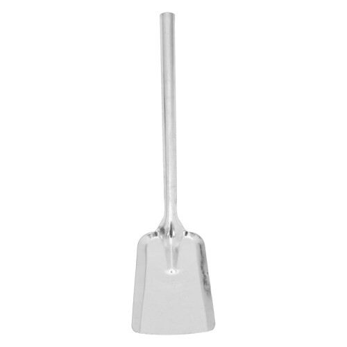 long handle ash metal scoop for fireplace and soil use