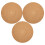 3pcs cork record player mat anti-static anti-vibration for vinyl 11