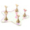 acrylic nail art display stand for practice and salon use 1