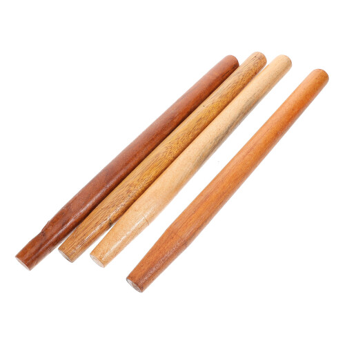 4 pcs wooden replacement handles for axes, hoes, sledgehammers