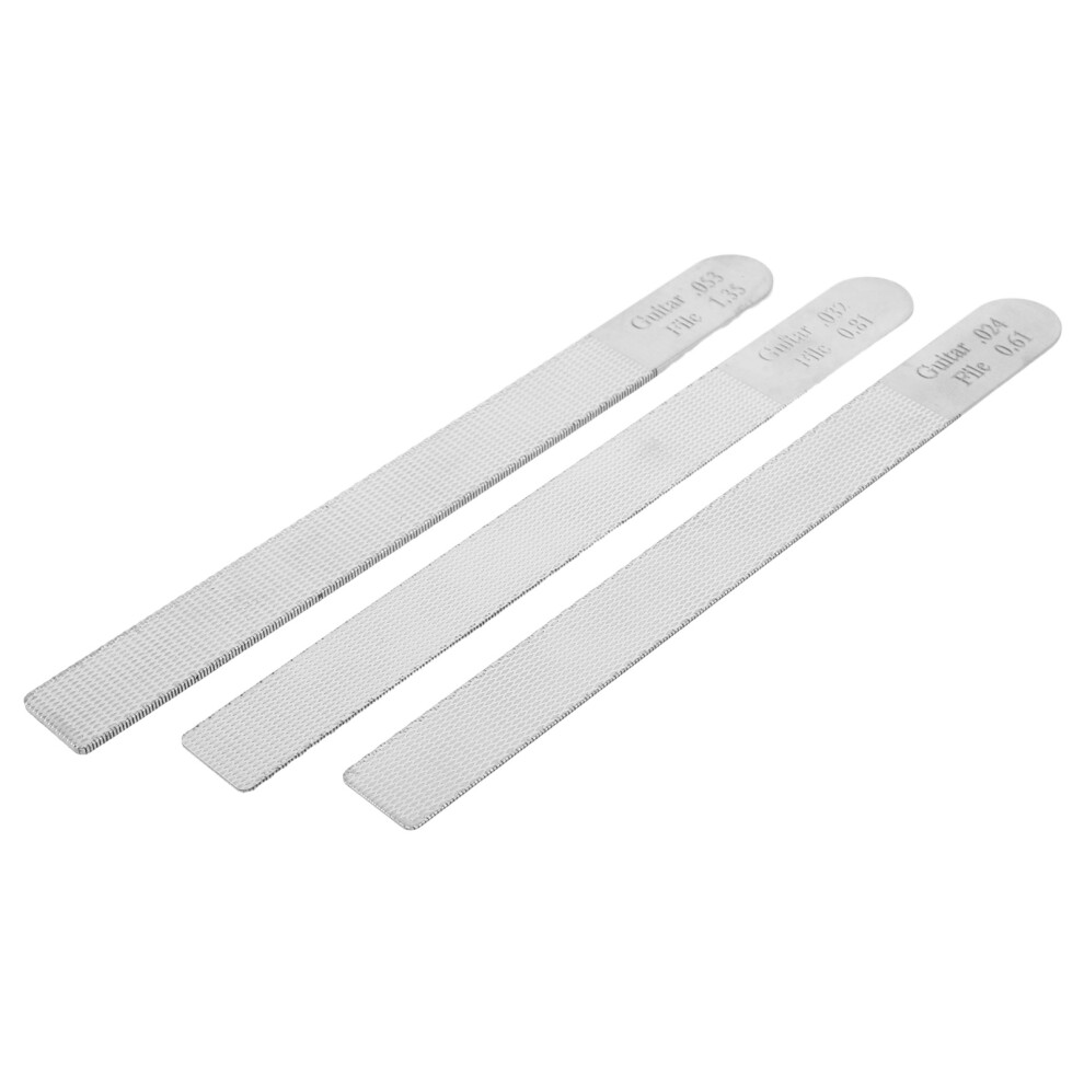 3 Szt. PilnikóW Do Prowadnic Gryfu Gitary Akustycznej I Elektrycznej-image