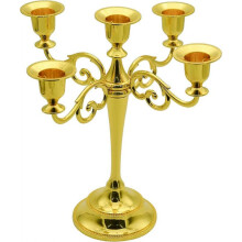 5 candles metal candle holder candle holder, high candle holder wedding event candle holder