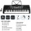 61 Keys Electronic Keyboard Digital Piano Set with Microphone & Stand 2