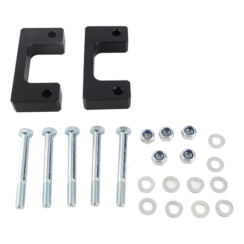 Polished 1.5" Front Leveling Lift Kit for 1500 with Easy Setup 2