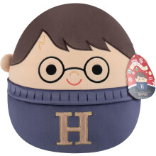 Squishmallows Harry Potter 10" Harry Potter in Sweater Plush