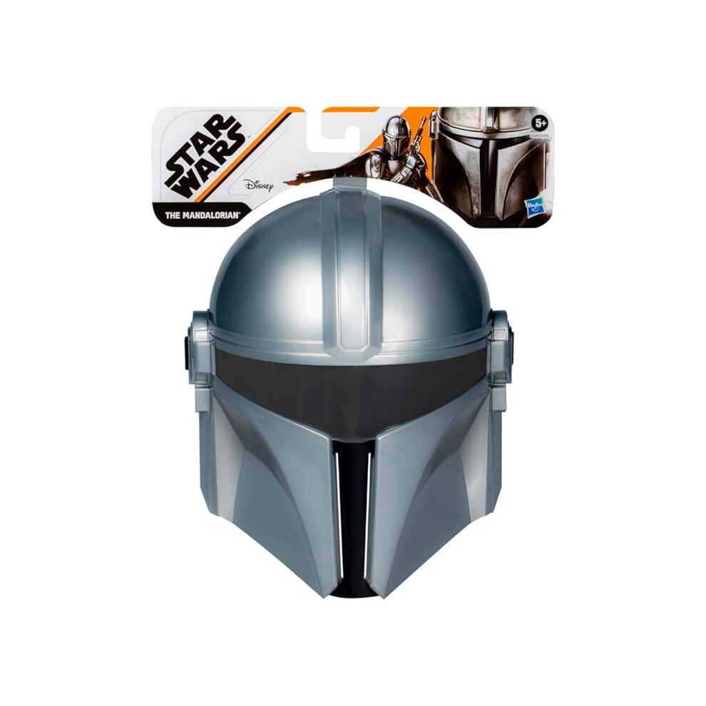 Hasbro Star Wars The Mandalorian Kids Roleplay Mask Silver