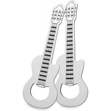 2 Piece/Set Guitar Bottle Opener Creative Music Beer Opener, Guitar Shaped Bottle Opener