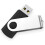 2 Pack 16GB USB Flash Drive USB 2.0 Thumb Drives  Fold Storage Memory Stick Swivel Design - Black 5