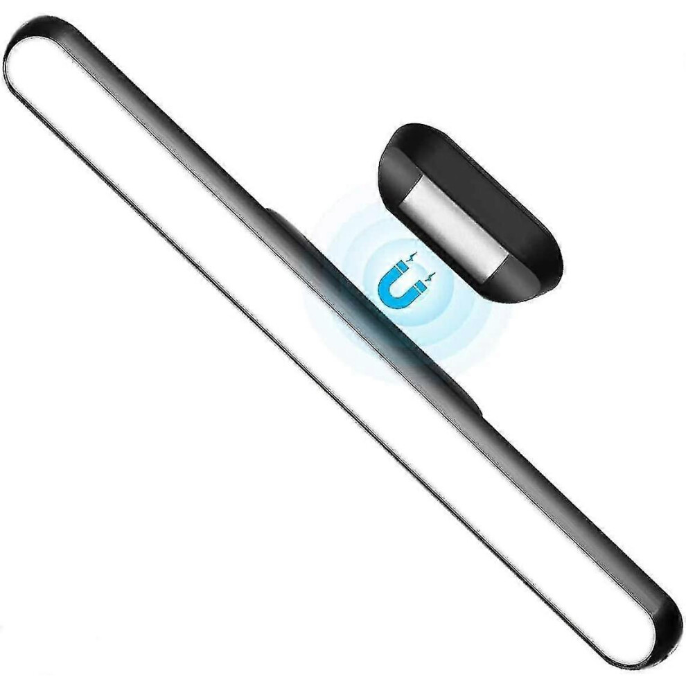 Dimmable Touch Bar, Built-In 3W (2000Mah) Battery & Magnetic Mount, For Reading, Closet, Wardrobe, Makeup Mirror, Bedside Table, Study Lamp Light