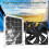 6V 10W Outdoor Solar Power Panel Abluftventilator 15