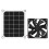 6V 10W Outdoor Solar Power Panel Abluftventilator 2