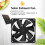 6V 10W Outdoor Solar Power Panel Abluftventilator 14