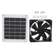 6V 10W Outdoor Solar Power Panel Abluftventilator