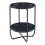 Table basse - HELLOSHOP26 - Console d'appoint - Acier - 58 x 40 cm - Noir 1