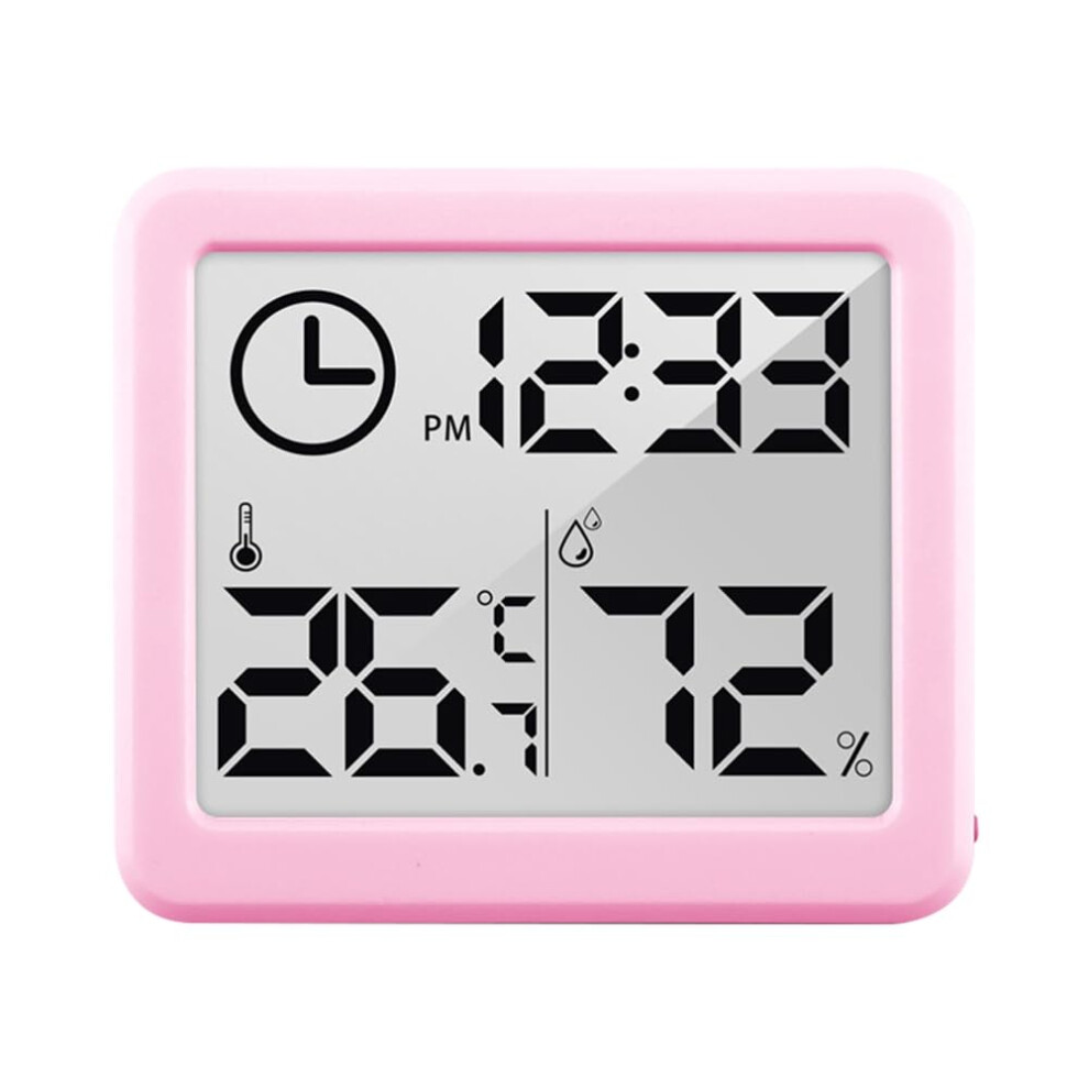 Hygrometer Indoor Digital Thermometer Humidity Temperature Monitor With LCD Display Multifunctional