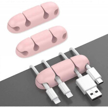 3 Pack Cord Holders for Desk, Strong Adhesive Cord Keeper Cable Clips Organnizer for Organizing USB Cable/Power Cord