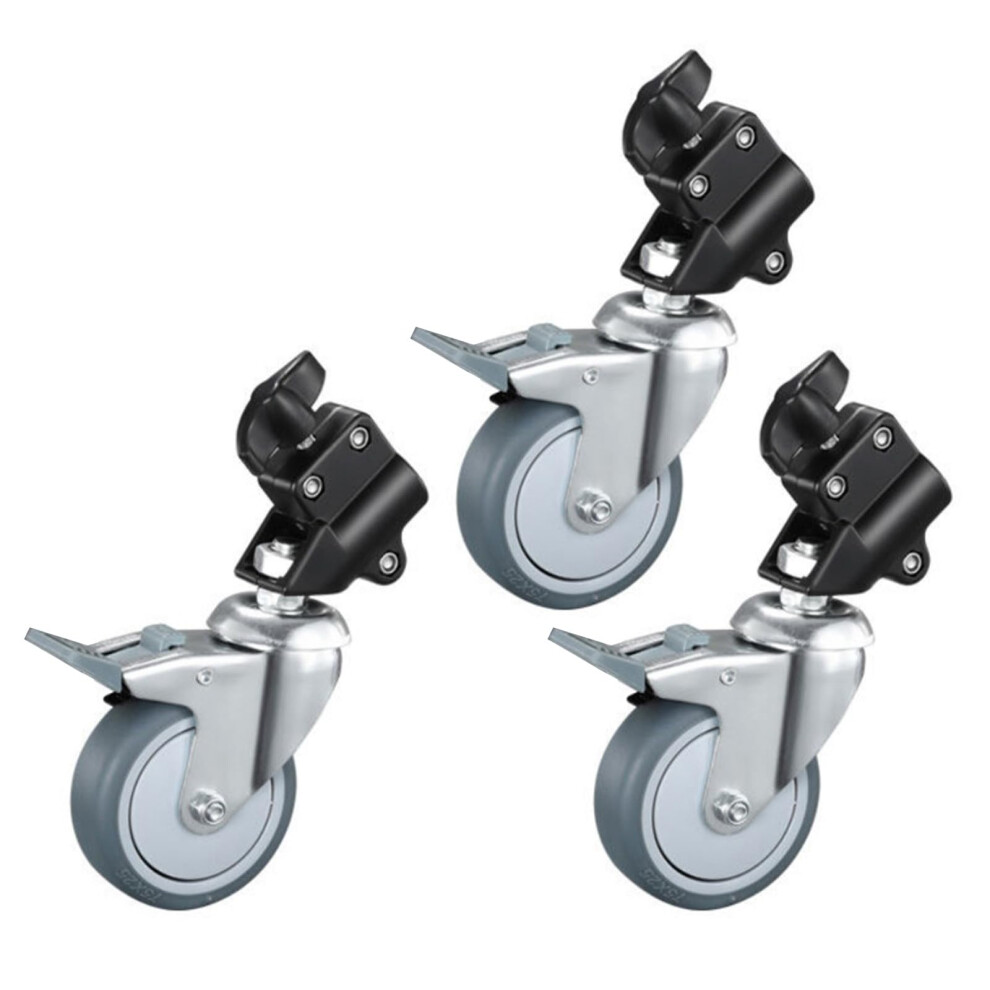 Stand 360-Degree Rotation, High-Strength Metal, Abs Wheel, Adjustable Stand With Wheel Caster Light 9016109942029
