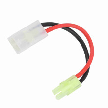 Kompaktes 13 cm Adapterkabel: Großer Tamiya weiblich zu Mini Tamiya männlich