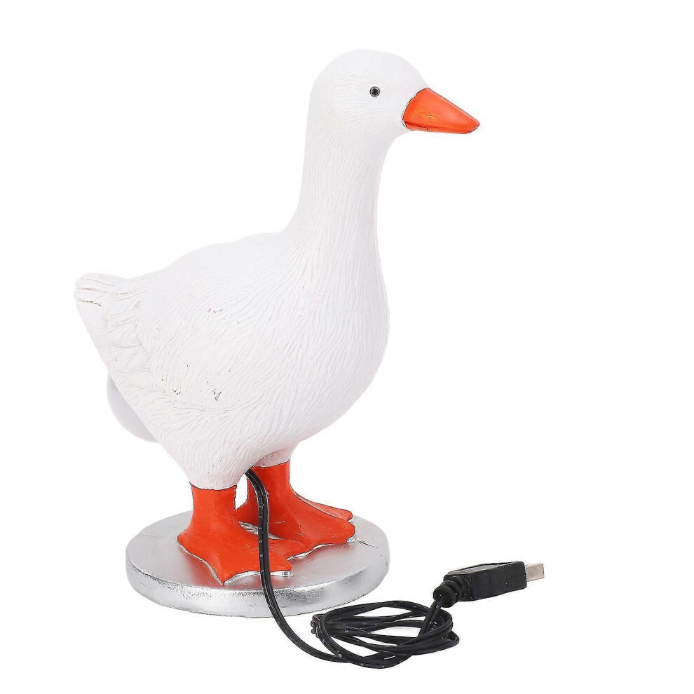 3D Duck Egg Lamp, Realistic Resin Table Lamp, Duck Egg Night Funny Lamp With Egg In Light/White