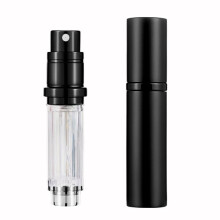 (Black, 5ml) 5ml Mini Refillable Bottle, 1 Count Travel Portable Perfume Atomizer Bottle, Spray Pump Bottle, Travel Spray Bottle for Fragrance Perfume
