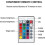 Submersible LED Light, Waterproof, Multicolor, RGB, with Remote Control, IP68 4