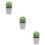 3 pcs artificial cactus bonsai potted plants decoration 10