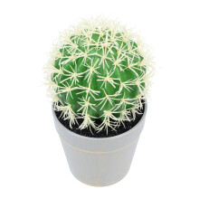 3 pcs artificial cactus bonsai potted plants decoration