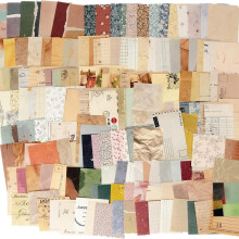 (Multicolor, 360 Sheets) Scrapbook Paper (360 Sheets), Various Colors Card Design Material Paper, Durable DIY Decorative Paper for Students Art Scrapbooking &