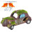 Harz Vintage Beflockung Auto Aquarium Aquarium 7