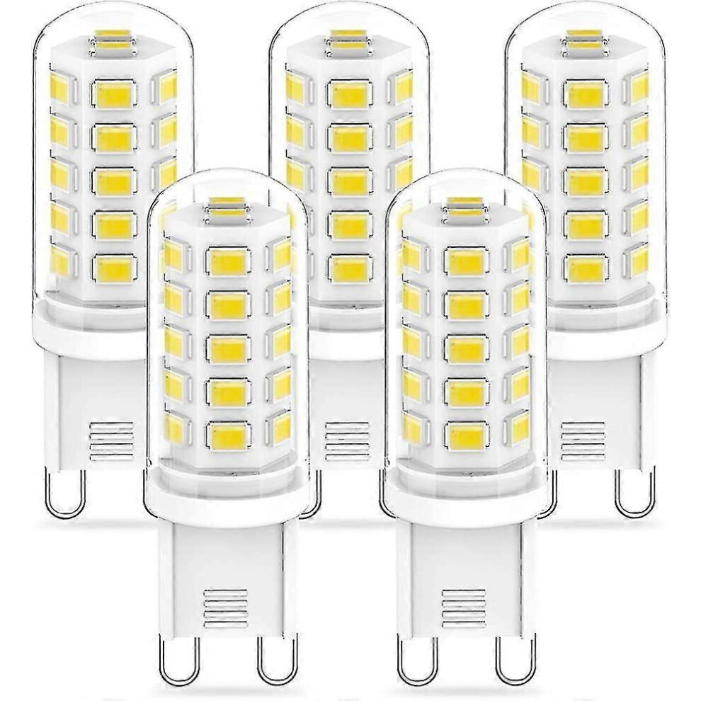 G9 Led Bulbs 3W, Replacement For G9 Halogen Bulb 40W, 33W, 28W, Led G9 Natural 4000K White