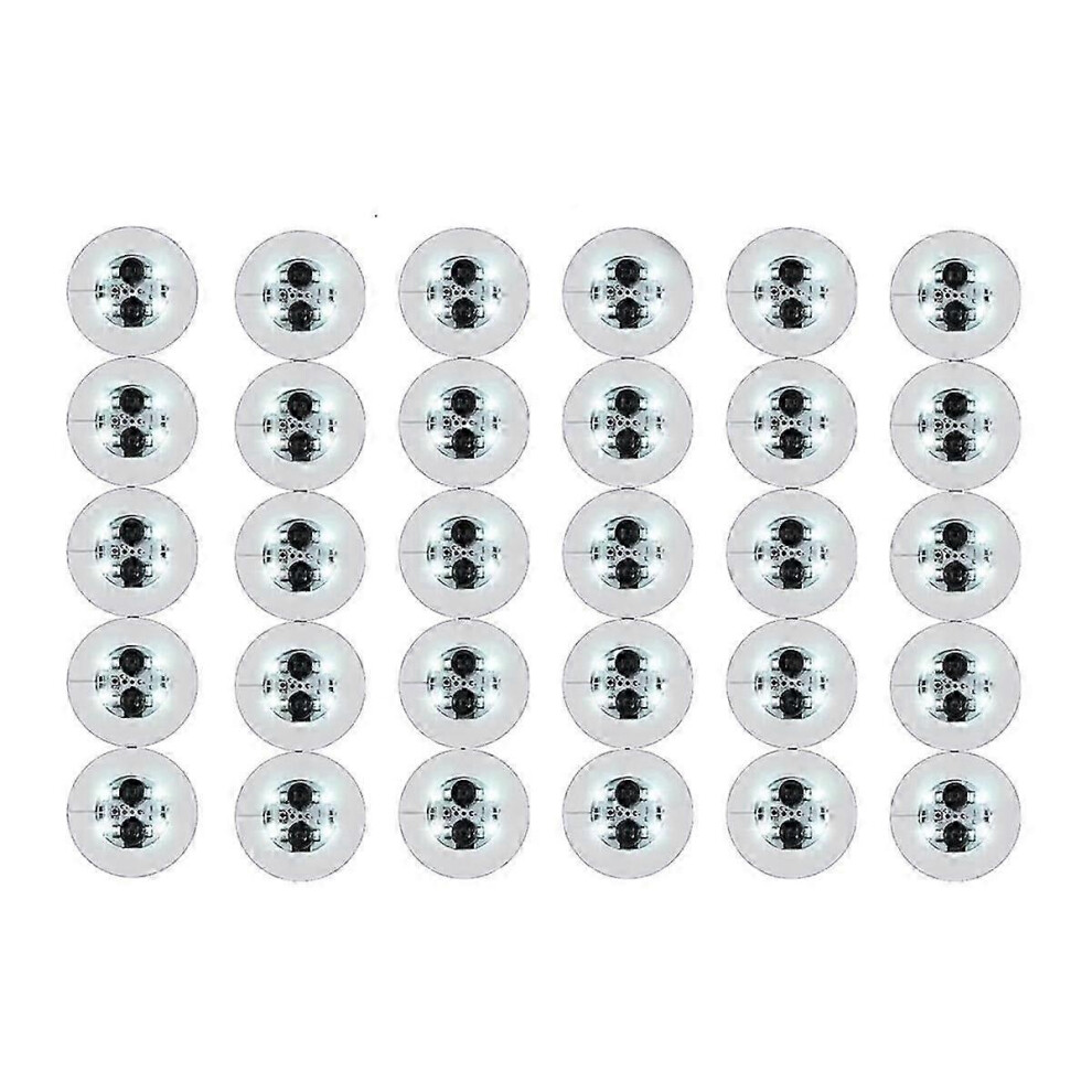 30 Pack LED Light Up Coasters for Drinks, LED Light Up Coasters for Liquor Bottles